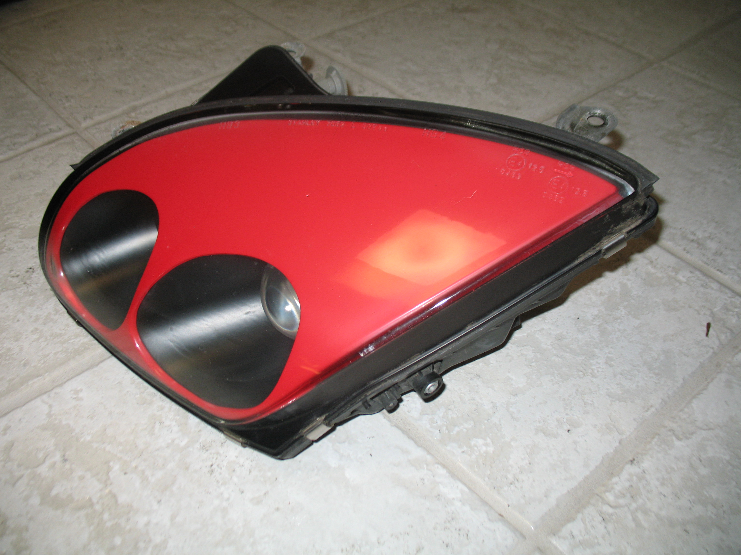 9499 OEM Mitsubishi 3000GT Dodge Stealth GLASS DS LH red HEADLIGHT Gen
