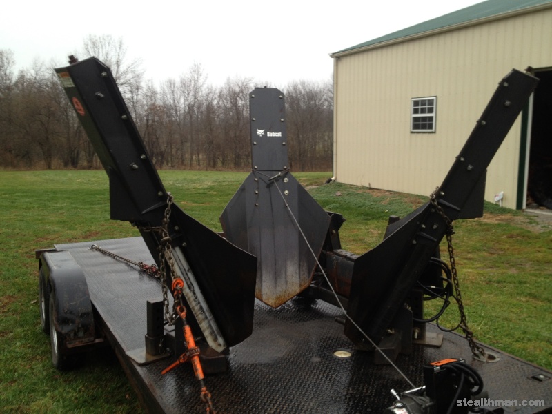 Bobcat TS36M 36" HYDRAULIC TREE SPADE Skid Steer Attachment automatic