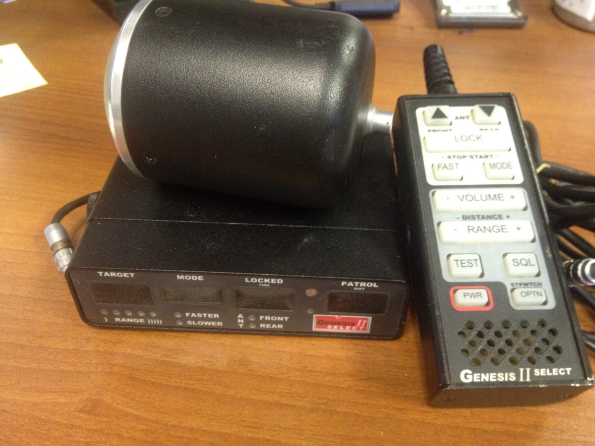 Decatur Electronics Genesis II Select Police MPH Radar Gun Complete